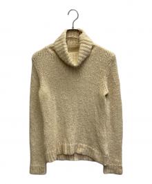 BURBERRY LONDON（バーバリーロンドン）の古着「タートルネックニット」｜ベージュ
