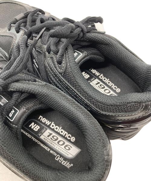 NEW BALANCE（ニューバランス）NEW BALANCE (ニューバランス) M1906RBB ローカットスニーカー ブラック サイズ:24の古着・服飾アイテム