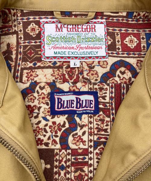 McGREGOR（マックレガー）McGREGOR (マックレガー) BLUE BLUE (ブルーブルー) ドリズラージャケット ブラウン サイズ:Lの古着・服飾アイテム