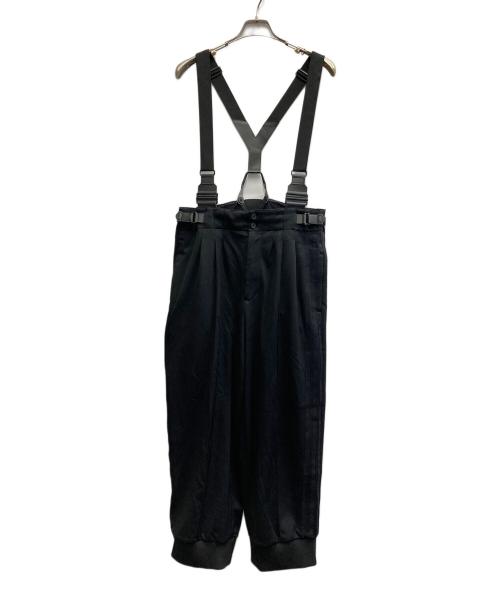 Y-3（ワイスリー）Y-3 (ワイスリー) SUSPENDER TRACK PANTS ブラック サイズ:XSの古着・服飾アイテム