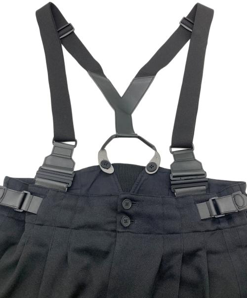 Y-3（ワイスリー）Y-3 (ワイスリー) SUSPENDER TRACK PANTS ブラック サイズ:XSの古着・服飾アイテム