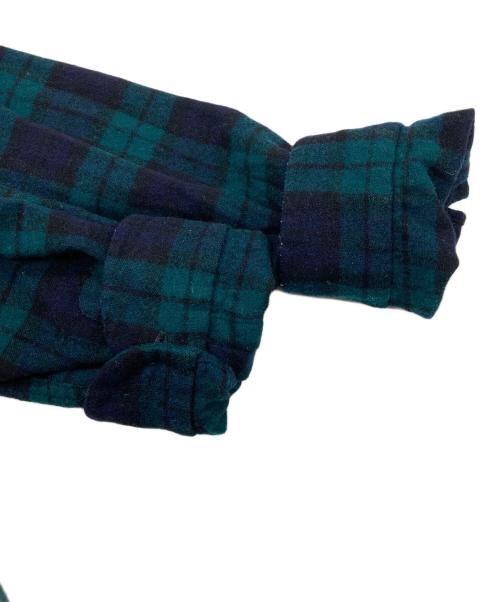 PENDLETON（ペンドルトン）PENDLETON (ペンドルトン) 60年代中期～後期チェックシャツ グリーン×ブラック サイズ:Lの古着・服飾アイテム