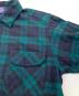 中古・古着 PENDLETON (ペンドルトン) 60年代中期～後期チェックシャツ グリーン×ブラック サイズ:L：18000円