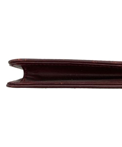 Cartier（カルティエ）Cartier (カルティエ) クラッチバッグ/マストライン ボルドーの古着・服飾アイテム