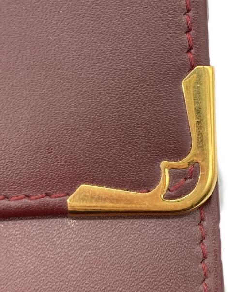 Cartier（カルティエ）Cartier (カルティエ) クラッチバッグ/マストライン ボルドーの古着・服飾アイテム