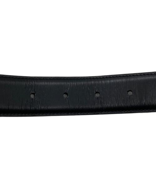 Cartier（カルティエ）Cartier (カルティエ) アルディロン ベルト ブラック×ブラウンの古着・服飾アイテム