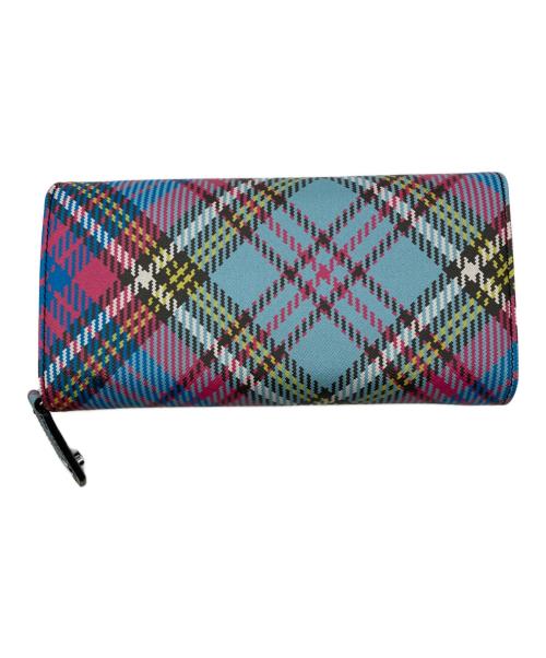 Vivienne Westwood（ヴィヴィアンウエストウッド）Vivienne Westwood (ヴィヴィアンウエストウッド) BIOGREEN SAFFIANO PRINTED 長財布 ピンク 未使用品の古着・服飾アイテム