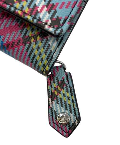Vivienne Westwood（ヴィヴィアンウエストウッド）Vivienne Westwood (ヴィヴィアンウエストウッド) BIOGREEN SAFFIANO PRINTED 長財布 ピンク 未使用品の古着・服飾アイテム