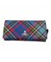 Vivienne Westwood（ヴィヴィアンウエストウッド）の古着「BIOGREEN SAFFIANO PRINTED 長財布」｜ピンク