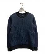 BYBORREバイボレ）の古着「WEIGHT MAP SWEATER」｜ネイビー
