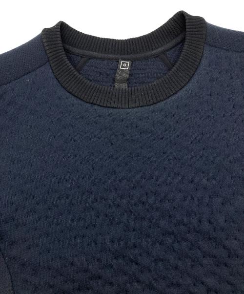 BYBORRE（バイボレ）BYBORRE (バイボレ) WEIGHT MAP SWEATER ネイビー サイズ:Mの古着・服飾アイテム