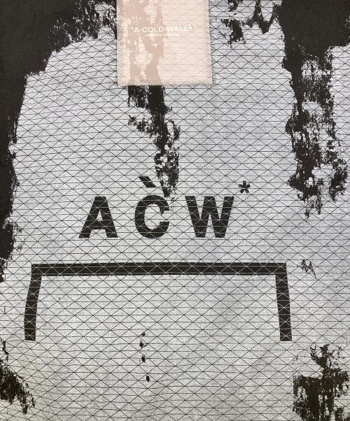 A-COLD-WALL（ア・コールド・ウォール）A-COLD-WALL (ア・コールド・ウォール) Brushstroke T-shirt ブラック サイズ:XSの古着・服飾アイテム