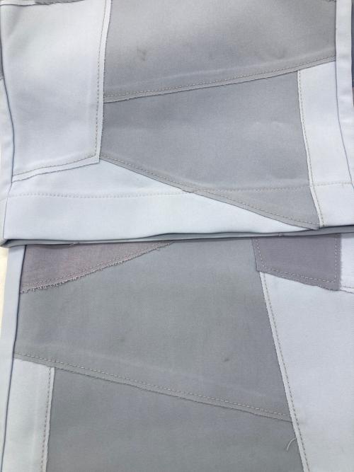 KIDSUPER STUDIOS（キッドスーパーストュディオス）KIDSUPER STUDIOS (キッドスーパーストュディオス) Patchwork Gradient Suit Bottom ブルー サイズ:Ｍの古着・服飾アイテム