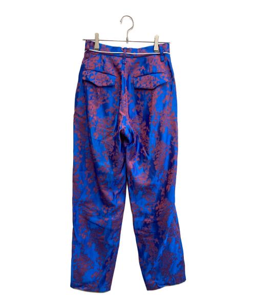 BELPER（ベルパー）BELPER (ベルパー) JACQUARD PANTS ブルー サイズ:1の古着・服飾アイテム