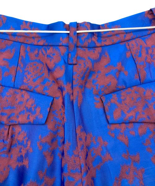 BELPER（ベルパー）BELPER (ベルパー) JACQUARD PANTS ブルー サイズ:1の古着・服飾アイテム