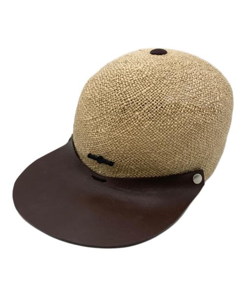 KAMILAVKA（カミラフカ）KAMILAVKA (カミラフカ) キャップ ベージュの古着・服飾アイテム