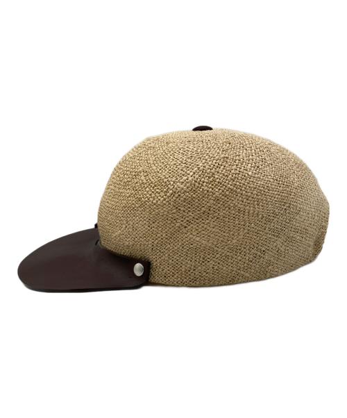 KAMILAVKA（カミラフカ）KAMILAVKA (カミラフカ) キャップ ベージュの古着・服飾アイテム