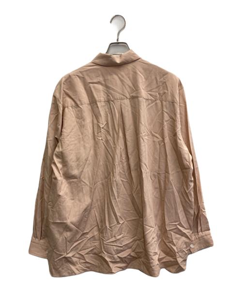 POLYPLOID（ポリプロイド）POLYPLOID (ポリプロイド) LONG SLEEVE CAMP COLLAR SHIRT ピンク サイズ:3の古着・服飾アイテム