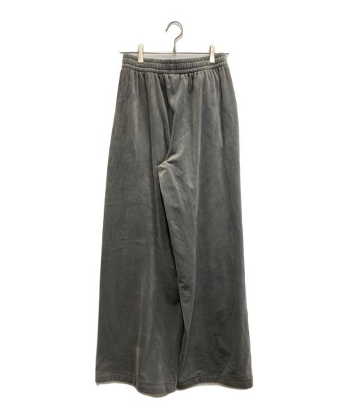 adidas（アディダス）adidas (アディダス) ベルベット ルーズ トラックパンツ グレー サイズ:L　165/72の古着・服飾アイテム