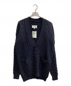 Maison Margielaメゾンマルジェラ）の古着「REPLICA Irish Fisherman cable knit」｜ネイビー