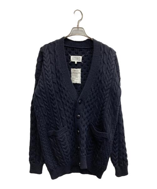 Maison Margiela（メゾンマルジェラ）Maison Margiela (メゾンマルジェラ)  REPLICA Irish Fisherman cable knit ネイビー サイズ:Ｓの古着・服飾アイテム