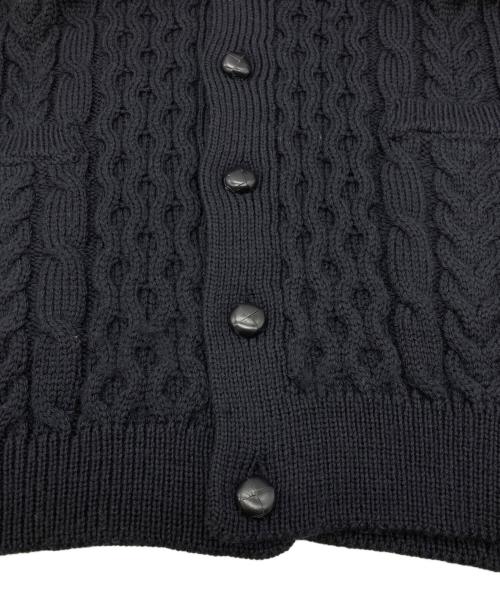 Maison Margiela（メゾンマルジェラ）Maison Margiela (メゾンマルジェラ)  REPLICA Irish Fisherman cable knit ネイビー サイズ:Ｓの古着・服飾アイテム