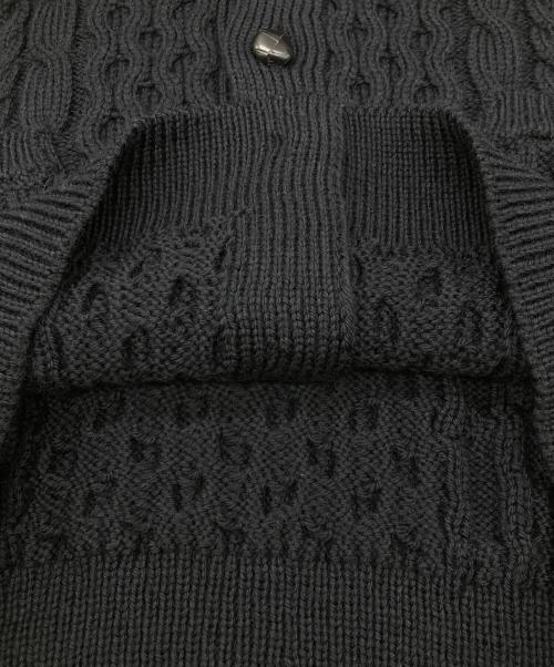 Maison Margiela（メゾンマルジェラ）Maison Margiela (メゾンマルジェラ)  REPLICA Irish Fisherman cable knit ネイビー サイズ:Ｓの古着・服飾アイテム