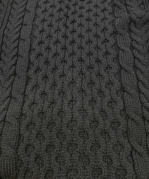 Maison Margiela（メゾンマルジェラ）Maison Margiela (メゾンマルジェラ)  REPLICA Irish Fisherman cable knit ネイビー サイズ:Ｓの古着・服飾アイテム