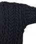 中古・古着 Maison Margiela (メゾンマルジェラ)  REPLICA Irish Fisherman cable knit ネイビー サイズ:Ｓ：35000円