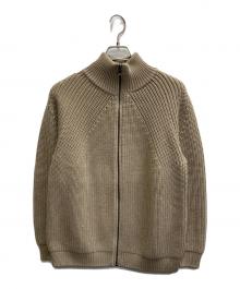 BATONER（バトナ―）の古着「ドライバーズニット」｜ベージュ