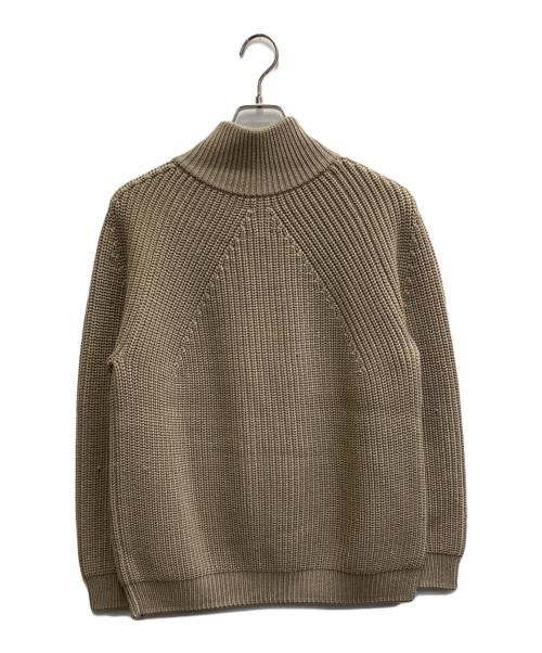 BATONER（バトナ―）BATONER (バトナ―) ドライバーズニット ベージュ サイズ:1の古着・服飾アイテム