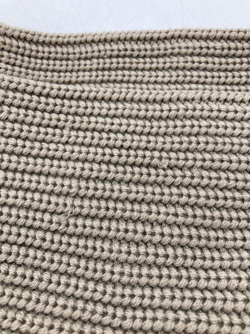 BATONER（バトナ―）BATONER (バトナ―) ドライバーズニット ベージュ サイズ:1の古着・服飾アイテム