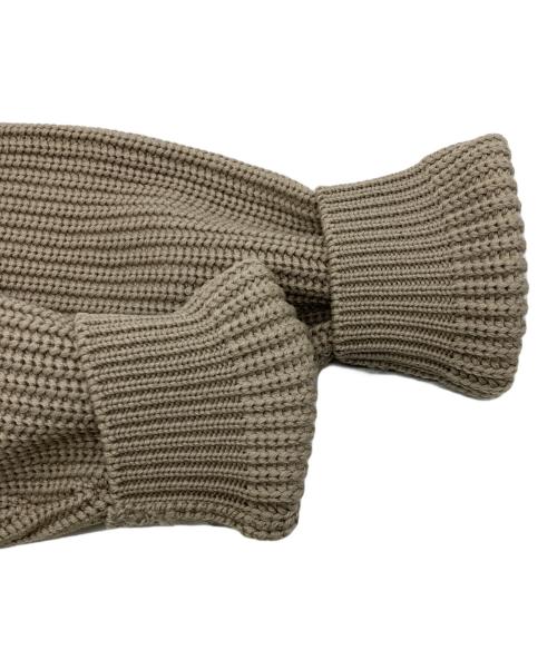 BATONER（バトナ―）BATONER (バトナ―) ドライバーズニット ベージュ サイズ:1の古着・服飾アイテム