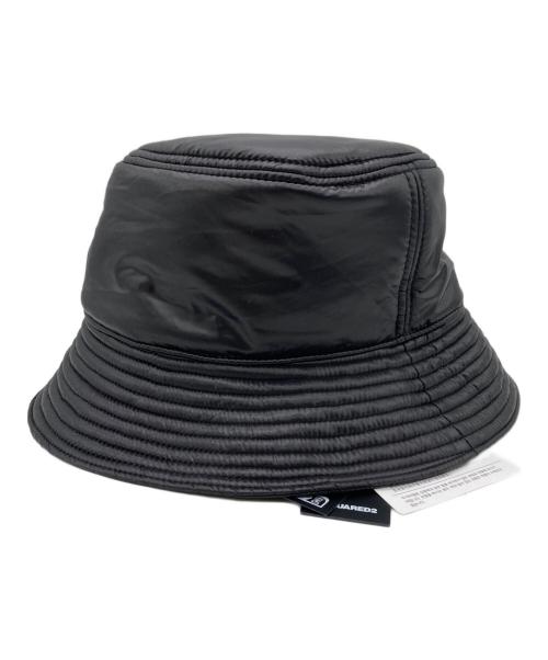 DSQUARED2（ディースクエアード）DSQUARED2 (ディースクエアード) Iconロゴキルティングハット ブラック サイズ:Mの古着・服飾アイテム