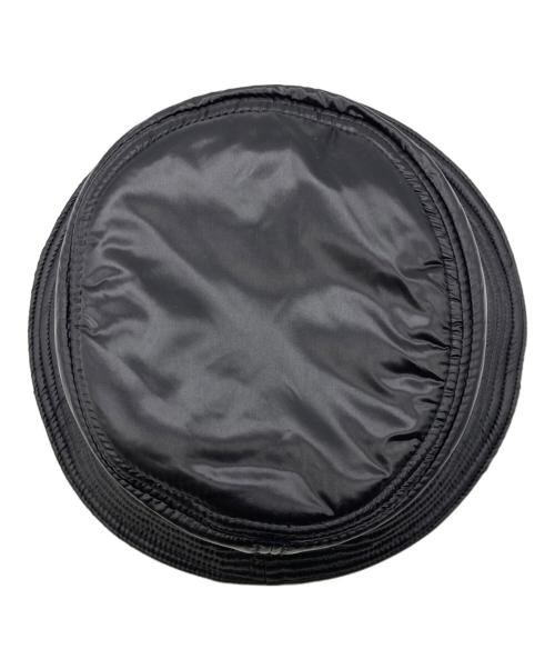 DSQUARED2（ディースクエアード）DSQUARED2 (ディースクエアード) Iconロゴキルティングハット ブラック サイズ:Mの古着・服飾アイテム