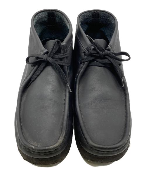 CLARKS（クラークス）CLARKS (クラークス) ワラビーブーツ ブラック サイズ:9Mの古着・服飾アイテム