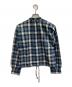 45rpm (45アールピーエム) インディゴチェックバンドカラーシャツ ブルー サイズ:不明（記載無し）：8000円