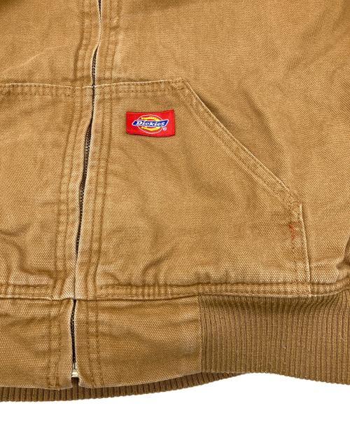 Dickies（ディッキーズ）Dickies (ディッキーズ) ダックジャケット ブラウン サイズ:XLの古着・服飾アイテム