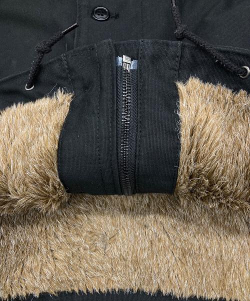 HOUSTON（ヒューストン）HOUSTON (ヒューストン) N-1/デッキジャケット ブラック サイズ:SIZE 40の古着・服飾アイテム