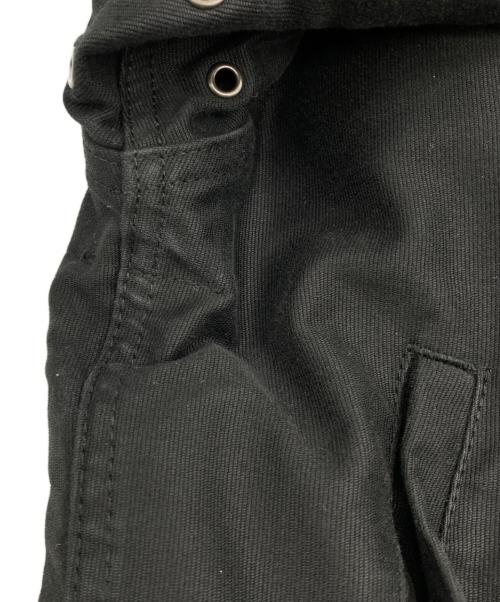 HOUSTON（ヒューストン）HOUSTON (ヒューストン) N-1/デッキジャケット ブラック サイズ:SIZE 40の古着・服飾アイテム