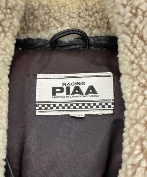 PIAA（ピア）PIAA (ピア) ラムレザージャケット ブラック サイズ:フリーの古着・服飾アイテム