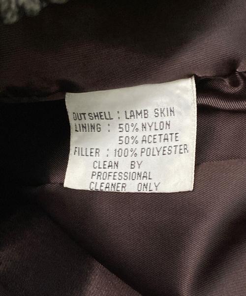 PIAA（ピア）PIAA (ピア) ラムレザージャケット ブラック サイズ:フリーの古着・服飾アイテム