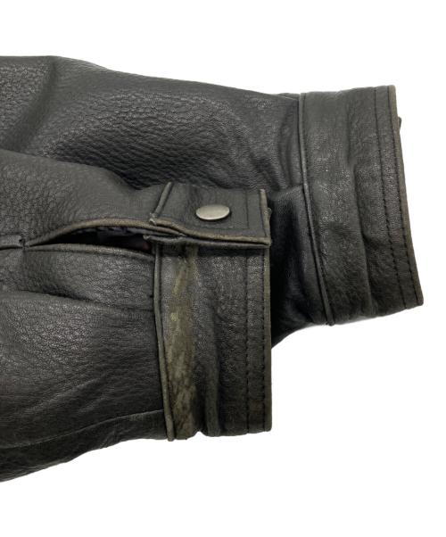 PIAA（ピア）PIAA (ピア) ラムレザージャケット ブラック サイズ:フリーの古着・服飾アイテム