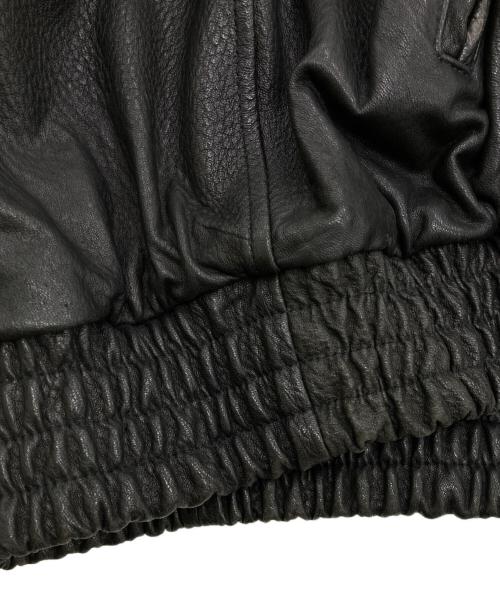 PIAA（ピア）PIAA (ピア) ラムレザージャケット ブラック サイズ:フリーの古着・服飾アイテム