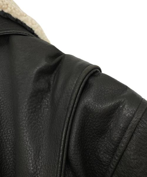 PIAA（ピア）PIAA (ピア) ラムレザージャケット ブラック サイズ:フリーの古着・服飾アイテム