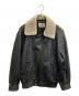 PIAA（ピア）の古着「ラムレザージャケット」｜ブラック