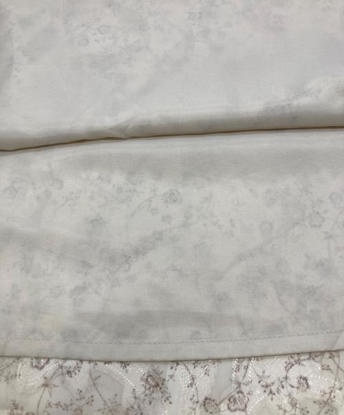acka（エーシーケーエー）acka (エーシーケーエー) 総柄ワンピース ベージュ サイズ:1の古着・服飾アイテム