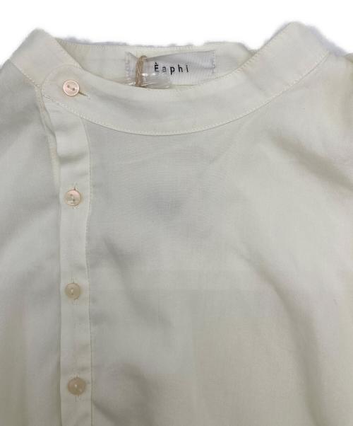Eaphi（エフィ）Eaphi (エフィ) 長袖ブラウス アイボリー サイズ:FREE 未使用品の古着・服飾アイテム