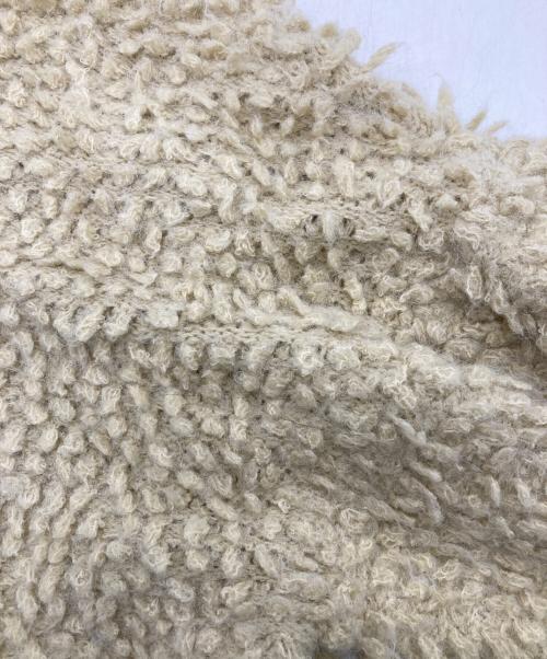 Eaphi（エフィ）Eaphi (エフィ) rope knit cardigan ベージュ サイズ:FREEの古着・服飾アイテム