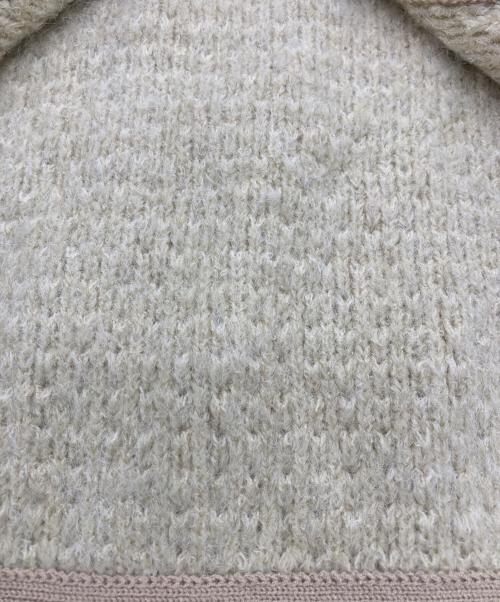 Eaphi（エフィ）Eaphi (エフィ) rope knit cardigan ベージュ サイズ:FREEの古着・服飾アイテム